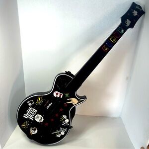 Guitar Hero Gibson Wireless Controller For Sony PS3 Powers On No Dongle